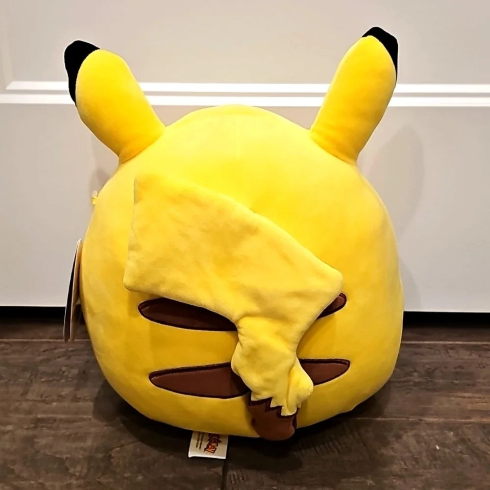 New Yellow Winking Pikachu Plush  Squishmallows 10